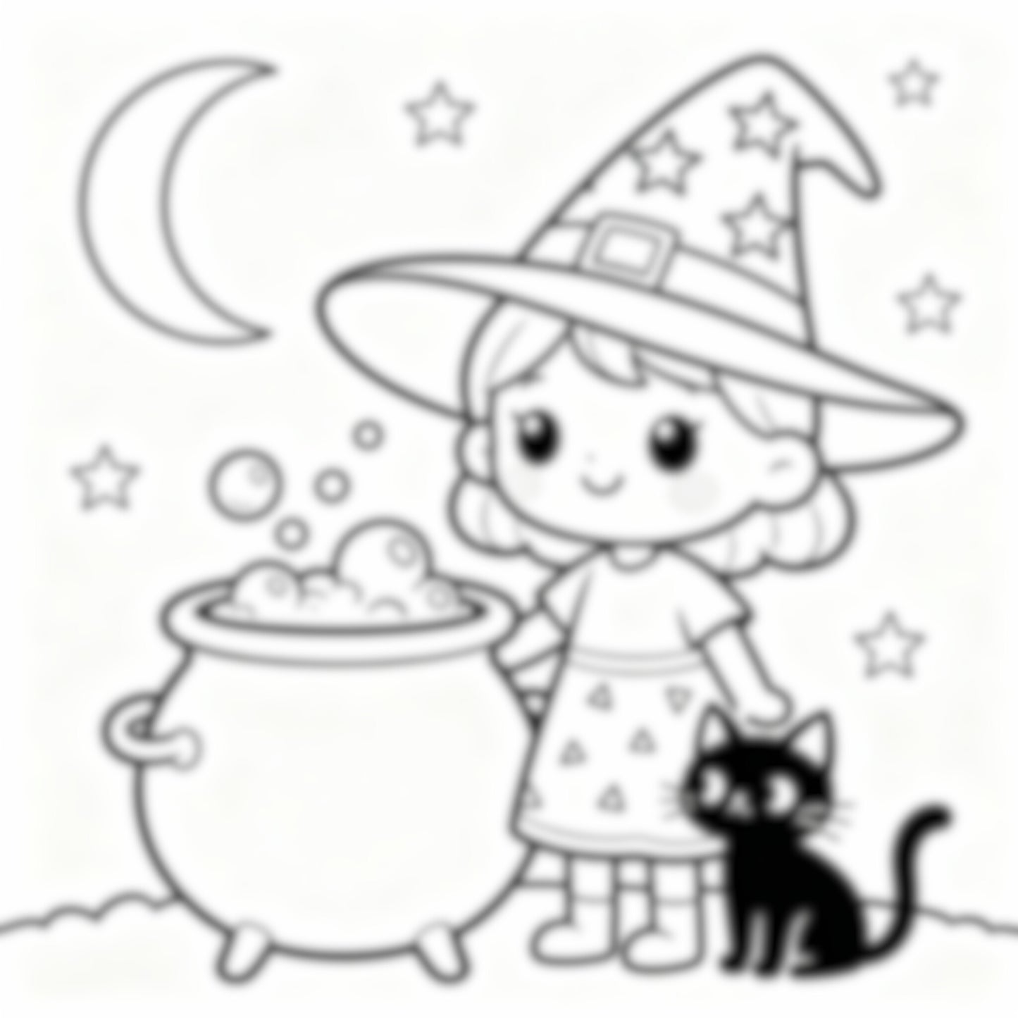 My Halloween coloring book